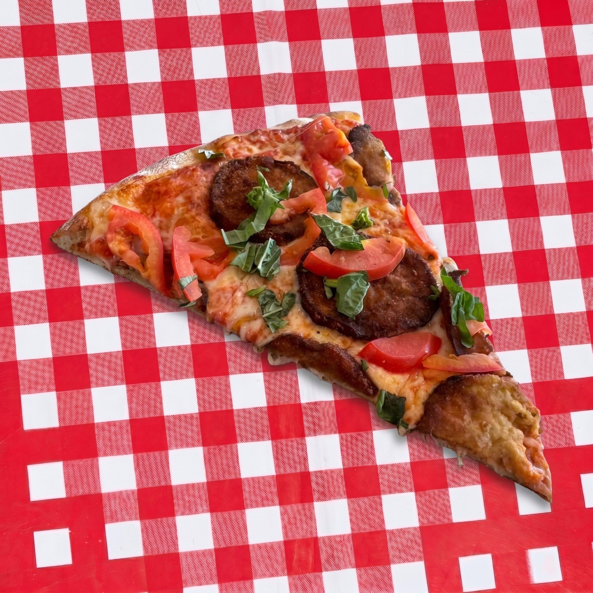 Eggplant Parmesan Slice.