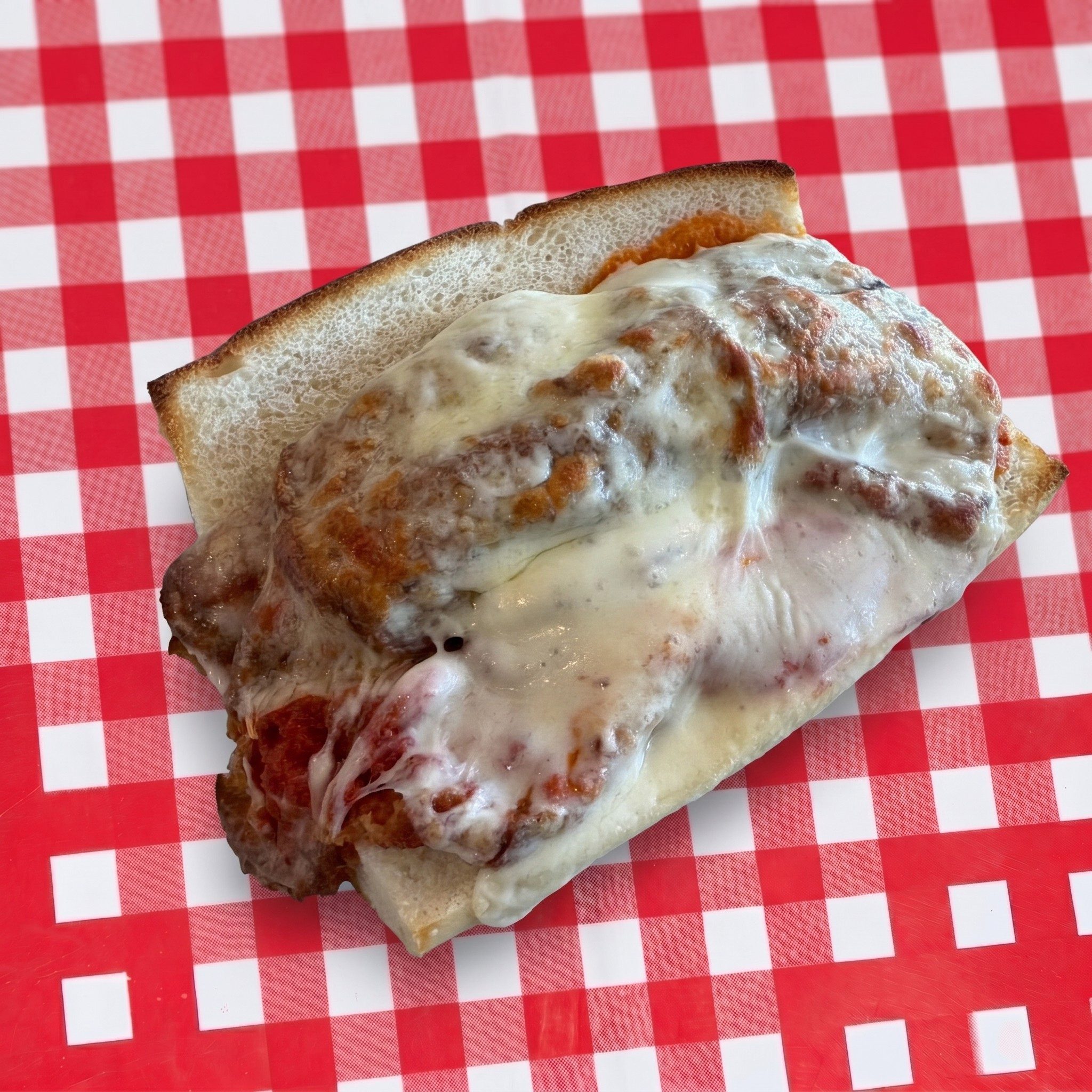 Eggplant Parmesan Hero.