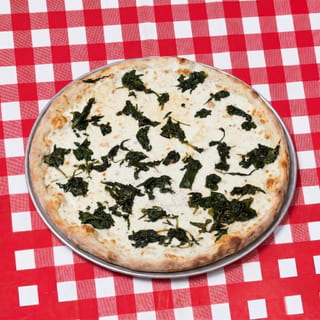 Fresh Spinach White Pizza