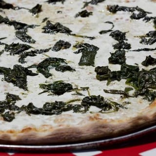 Fresh Spinach White Pizza