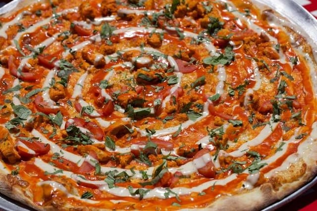 Buffalo Chicken Pizza.