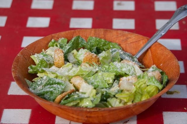 House or Caesar Salad.