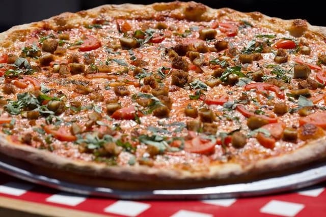 Chicken Parmesan Pizza.